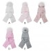 Detské čiapky zimné novorodenecké - kojenecké - dievčenské so šálikom - model - 1/782